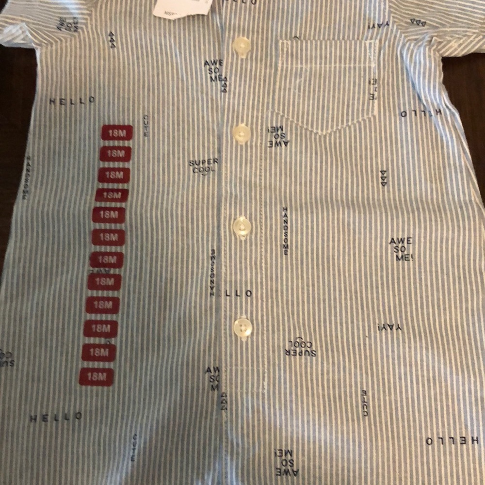 🆕 Button up Romper - Picture 3 of 3